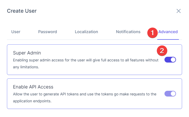 Set User as Super Administrator