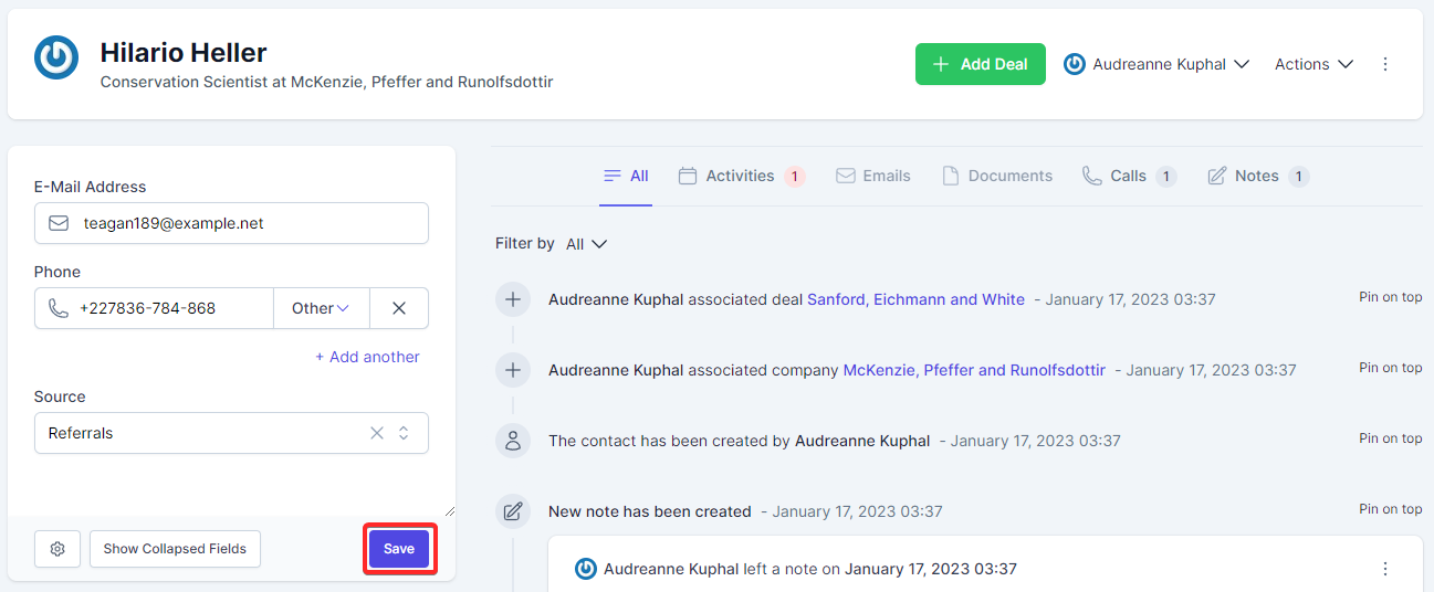 Update Resource Record